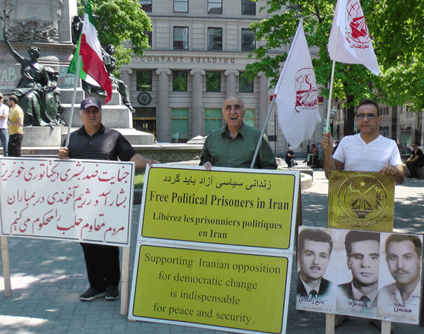 کانادا - مونترال: تظاهرات در اعتراض به موج اعدام ها در ایران