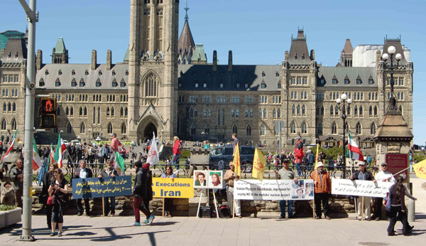 تظاهرات در کانادا ( تورنتو واتاوا) - محکومیت موج اعدامها در ایران