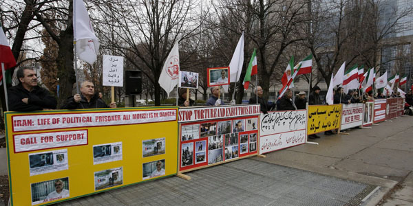 تظاهرات حامیان مقاومت در اتاوا و تورنتو برای آزادی زندانیان سیاسی در ایران
