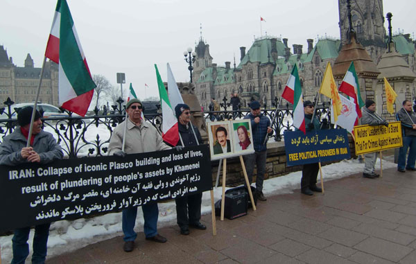 تظاهرات حامیان مقاومت در اتاوا و تورنتو برای آزادی زندانیان سیاسی در ایران