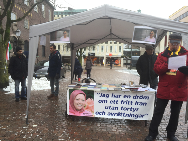 همبستگی با زندانیان سیاسی در ایران - سوئد - برس