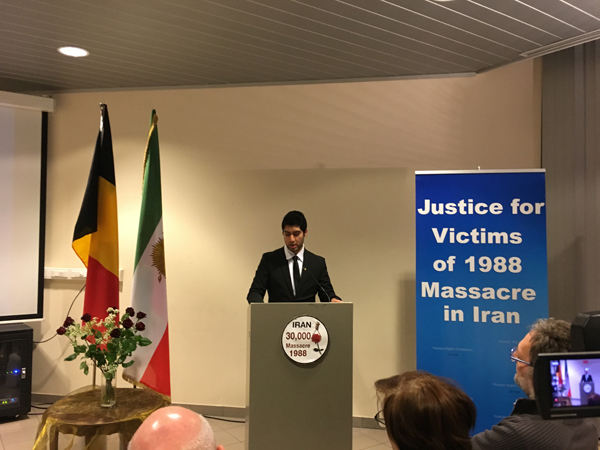 کنفرانس حقوق بشر در بروکسل - همبستگی با جنبش دادخواهی قتل عام ۶۷