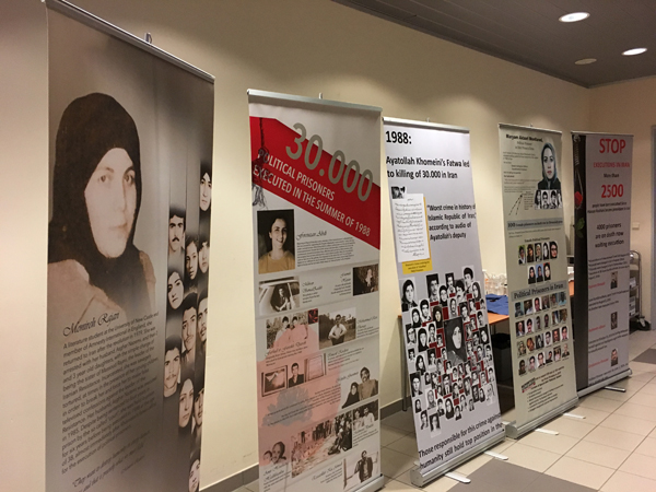 کنفرانس حقوق بشر در بروکسل - همبستگی با جنبش دادخواهی قتل عام ۶۷