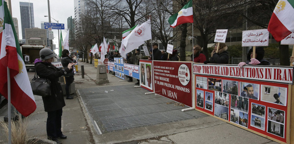 کانادا - تورنتو- همبستگی حامیان مقاومت با مردم بپاخاسته خوزستان و زندانیان سیاسی در ایران