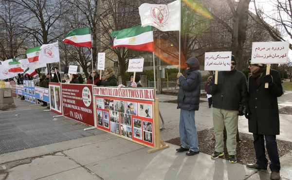 کانادا - تورنتو- همبستگی حامیان مقاومت با مردم بپاخاسته خوزستان و زندانیان سیاسی در ایران