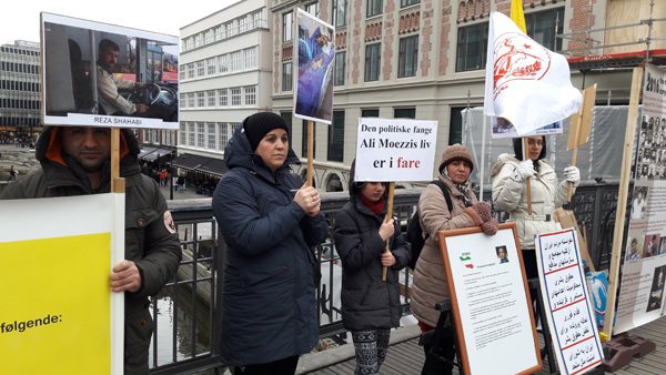 دانمارک - حمایت از زندانیان سیاسی- همبستگی با جنبش دادخواهی