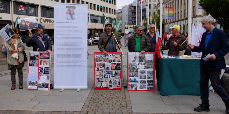 تظاهرات حامیان مقاومت در یوتوبری - محکومیت موج اعدامها 