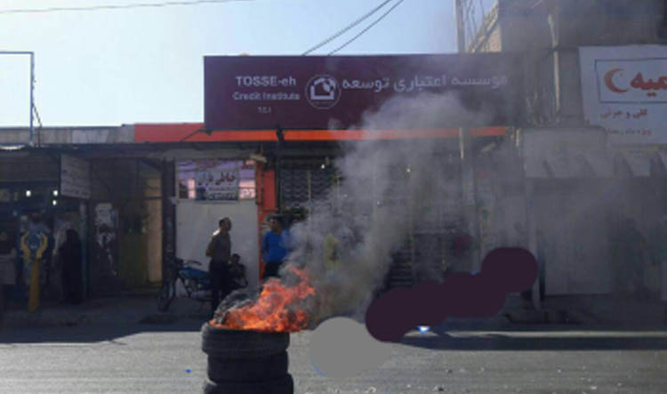 حرکتهای اعتراضی کارگران و غارت‌شدگان علیه رژیم آخوندی - درگیری غارت‌شدگان در اهواز با مزدوران سرکوبگر 