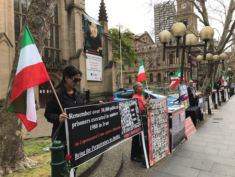 همبستگی با کارزار بین المللی جنبش دادخواهی در استرالیا - سیدنی