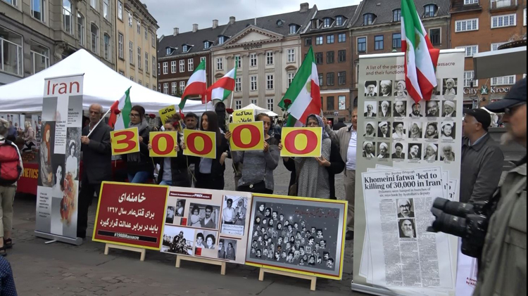 همبستگی با کارزار بین المللی دادخواهی قتل عام شهیدان ۶۷ در دانمارک - محکومیت موج اعدامها در ایران