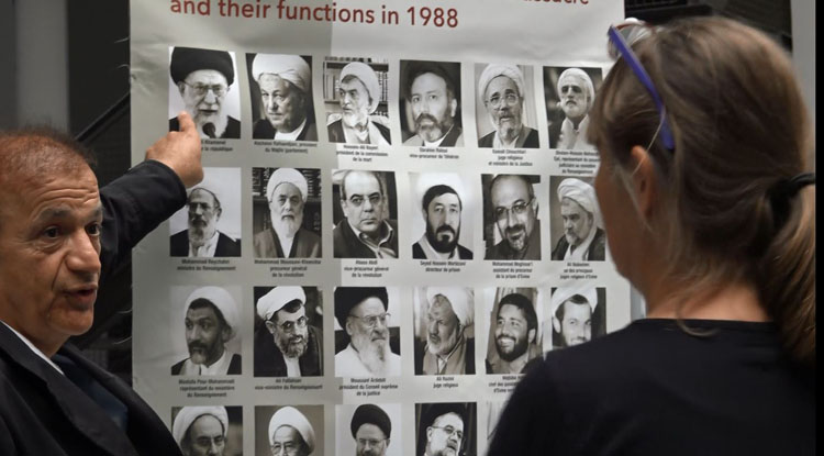 نمایشگاه قتل عام شهیدان ۶۷ در کپنهاگ