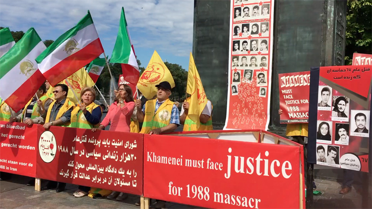 حمایت از جنبش دادخواهی شهیدان قتل عام ۶۷ - فراخوان به تحقیقات بین‌المللی و محاکمه سران رژیم آخوندی