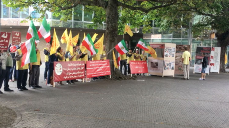 حمایت از جنبش دادخواهی قتل عام شهیدان ۶۷ در لاهه - هلند