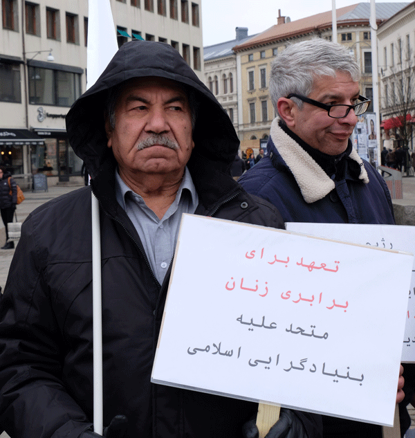 گرامیداشت روز جهانی زن - همبستگی با زنان ایران در سوئد