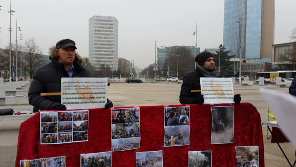 سوئیس - ژنو:‌ تظاهرات علیه موج اعدام ها و نقض فاحش حقوق بشر در ایران
