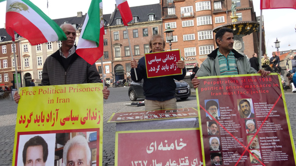 فراخوان برای آزادی زندانیان سیاسی در ایران - کپنهاگ