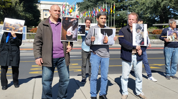 گرامیداشت کارزار فروغ اشرف - محکومیت نقض حقوق بشر در ایران - ژنو