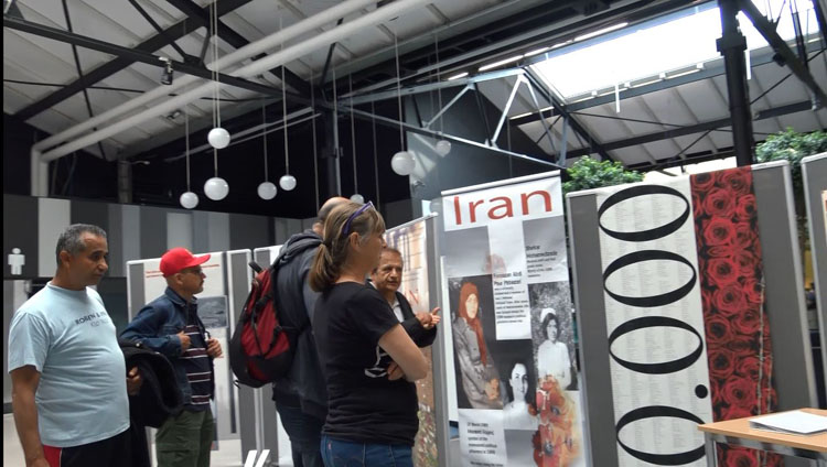 نمایشگاه قتل عام شهیدان ۶۷ در کپنهاگ