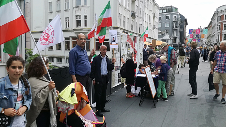 دانمارک - همبستگی و حمایت از جنبش دادخواهی و زندانیان سیاسی اعتصابی در زندان گوهردشت