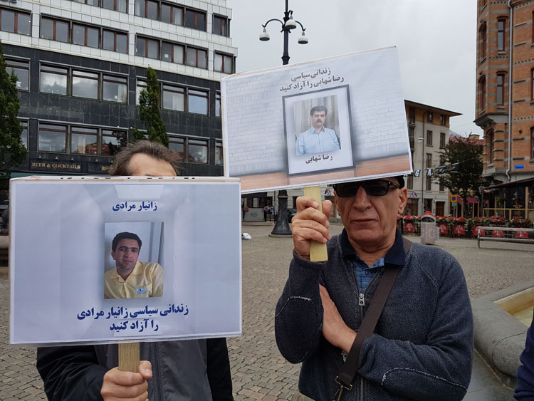 همبستگی با زندانیان سیاسی در ایران - سوئد - یوتوبری