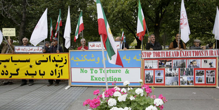 تظاهرات در کانادا - محکومیت موج فزاینده اعدامها و نقض حقوق بشر در ایران