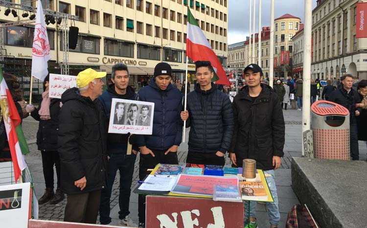 همبستگی با  دانشجویان ایران بمناسبت روز ۱۶ آذر روز دانشجو - سوئد 