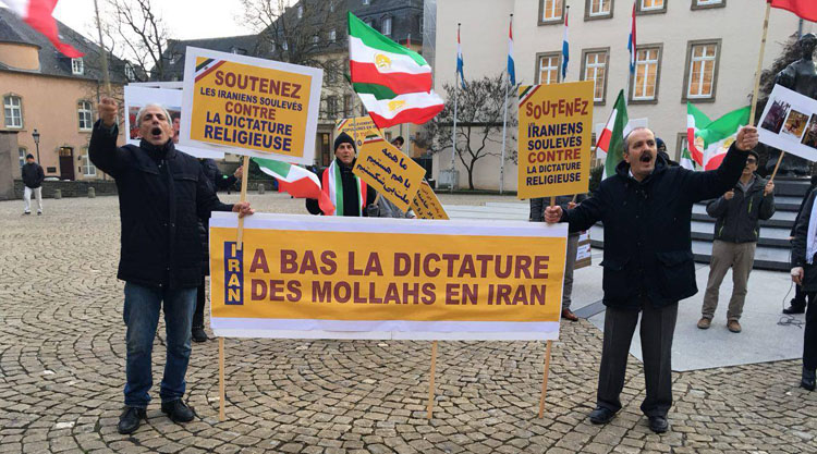 همبستگی با قیام ایران در لوگزامبورگ