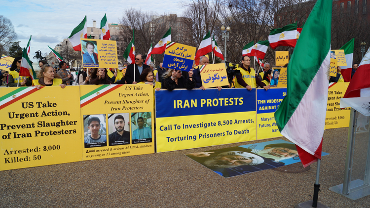 همبستگی ایرانیان آزاده در کشورهای مختلف با قیام سراسری مردم ایران