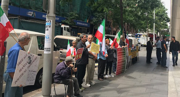 تظاهرات سراسری ایرانیان آزاده در همبستگی با قیام مردم ایران