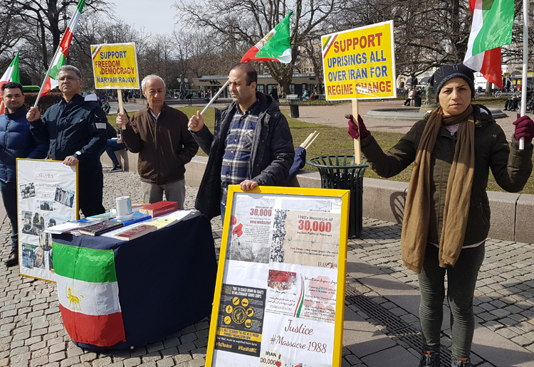 همبستگی با اعتراضات گسترده در ایران - مالمو - سوئد