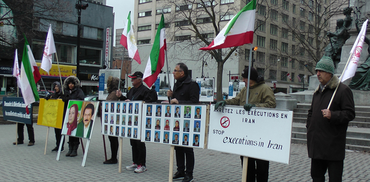 همبستگی با اعتراضات مردم بپا خاسته خوزستان و اصفهان در مونترال - کانادا