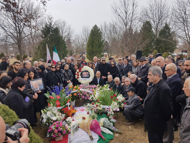 مراسم گرامیداشت یار دیرین مقاومت محمد اعتمادی در کانادا