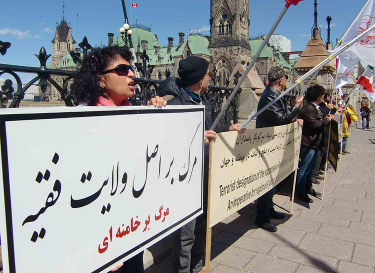 همبستگی ایرانیان آزاده در کانادا(اتاوا وتورنتو) با هموطنان سیلزده در سراسر میهن