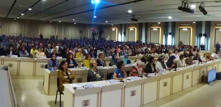 کنفرانس بین‌المللی زنان در مقاومت ایران با حضور خانم مریم رجوی در اشرف ۳