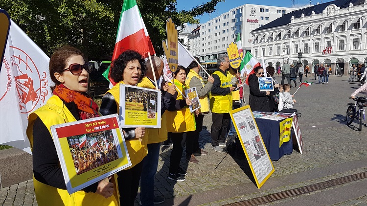 همبستگی با تظاهرات ایرانیان آزاده در نیویورک - سوئد