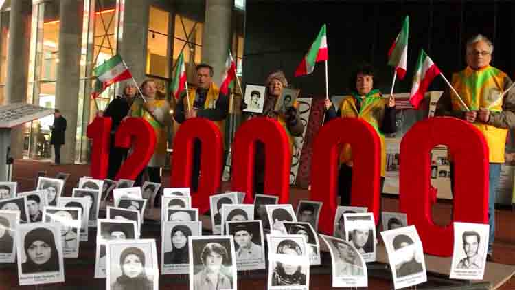 دومین روز کارزار جنبش دادخواهی قتل‌عام شهیدان ۶۷ در لاهه