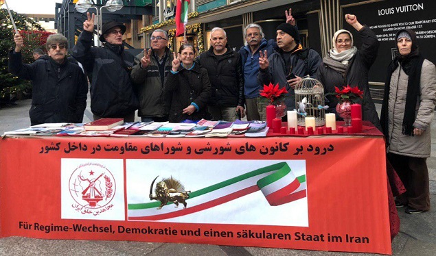 حمایت از قیام سراسری مردم ایران در آلمان