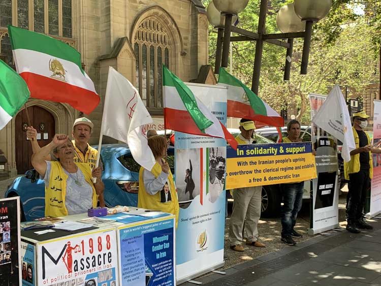 کاراز جهانی ایرانیان آزاده - همبستگی با قیام مردم ایران 