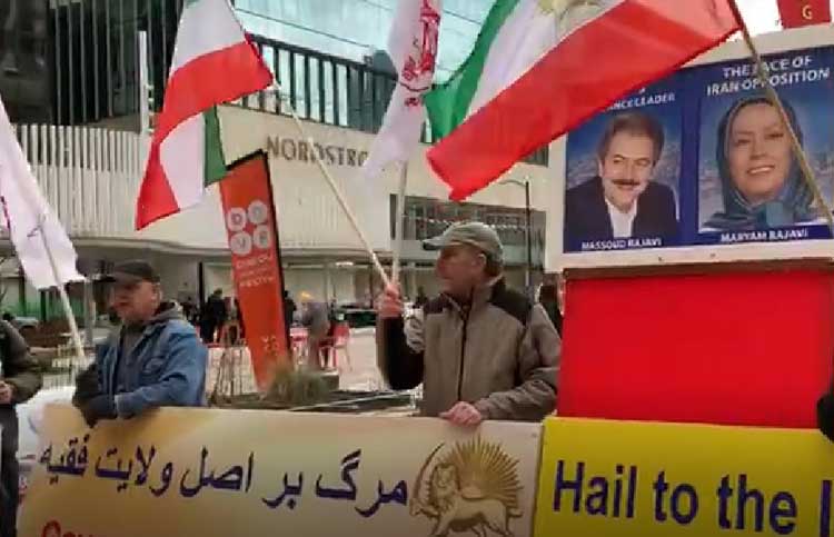 کاراز جهانی ایرانیان آزاده - همبستگی با قیام مردم ایران 
