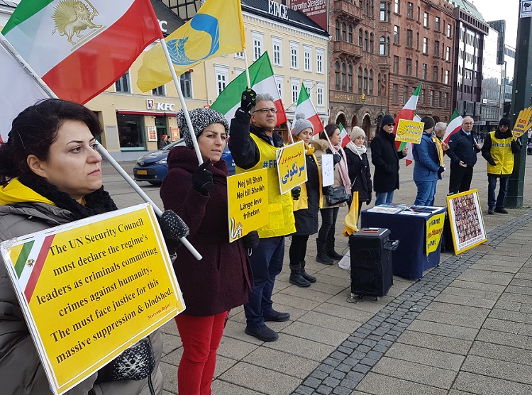 همدردی ایرانیان آزاده در سوئد با هموطنان و محکومیت پنهانکاری بیماری کرونا توسط رژیم آخوندی