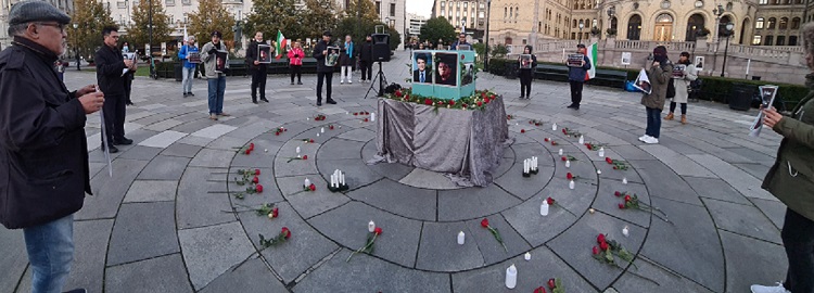 گرامیداشت شجریان توسط حامیان مقاومت در اسلو