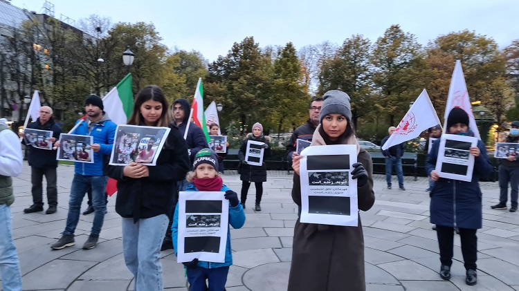 تظاهرات ایرانیان آزاده در کشورهای مختلف محکومیت نقض حقوق بشر در ایران