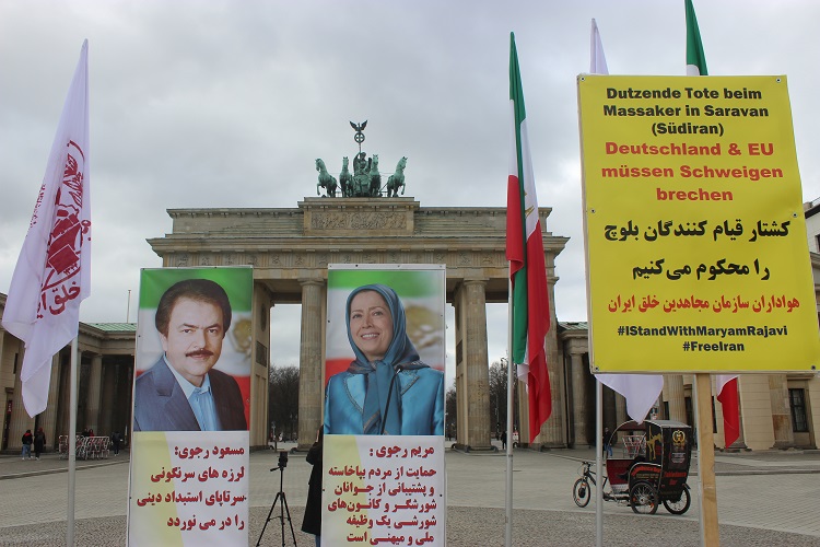 همبستگی اشرف‌نشانان، ایرانیان آزاده با قیام سراوان  در کشورهای مختلف