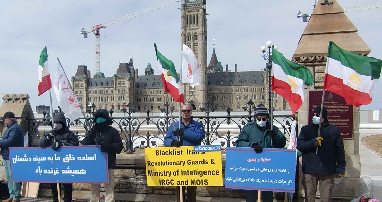 کانادا- اتاوا- همبستگی ایرانیان آزاده با قیام ایران