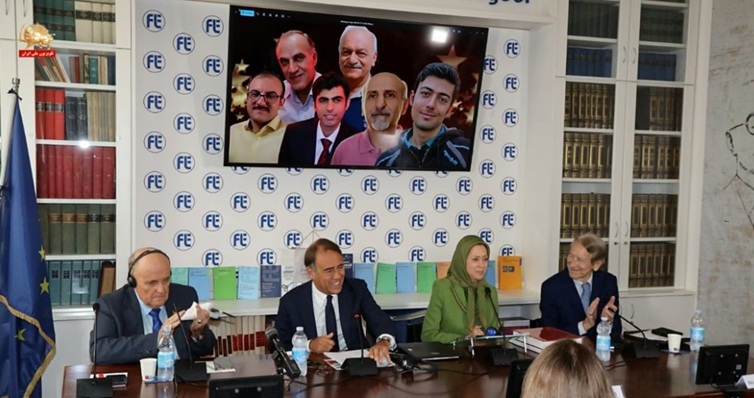 سخنرانی خانم مریم رجوی در بنیاد مطالعاتی لوئیجی این‌آودی در ایتالیا