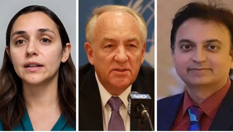 کنفرانس بین‌المللی آنلاین با حضور گزارشگران کنونی و پیشین ملل متحد؛ سخنرانی‌های جاوید رحمان، استیون رپ و گراژینا بارانوفسکا