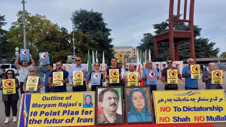 پاریس، ژنو و یوتوبوری سوئد: بزرگداشت شهیدان و اعتراض علیه اعدام های وحشیانه ٰرژیم آخوندی