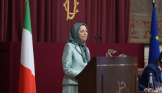 پارلمان ایتالیا ـ بحران ایران و راه حل دموکراتیک برای آینده - سخنرانی خانم مریم رجوی