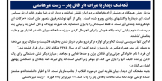 لَکه ننگ دیدار با میراث دار قاتل پدر- زینت میرهاشمی