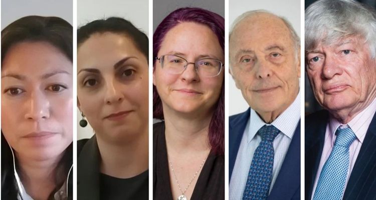 کنفرانس بین‌المللی آنلاین با حضور گزارشگران کنونی و پیشین ملل متحد+ سخنرانی جفری رابرتسون، کلاودیو گروسمن، استفانی وولف، الهام ساجدیان و حنیفه خیّری